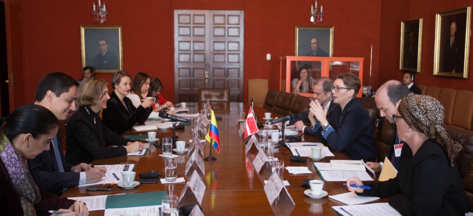 Colombia y Dinamarca desarrollaron su segunda reunión de Consultas Políticas