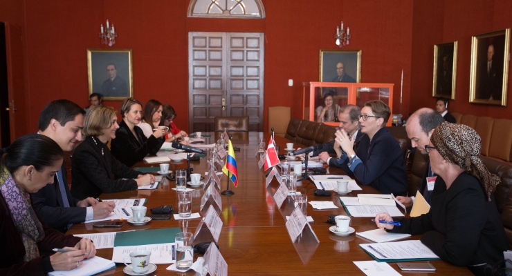 Colombia y Dinamarca desarrollaron su segunda reunión de Consultas Políticas