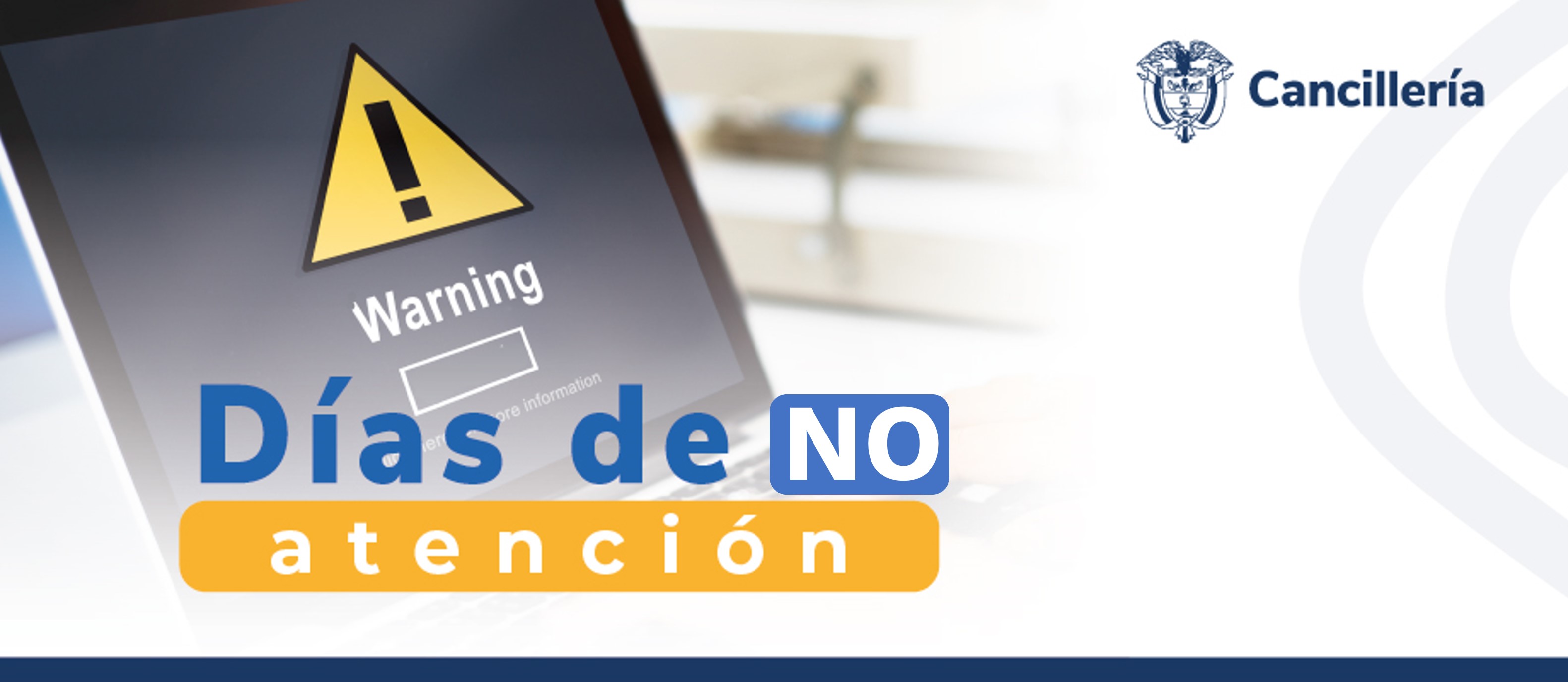 Las embajadas y los consulados de Colombia no tendrán atención al público los días 25 de diciembre de 2023 y 1 de enero de 2024