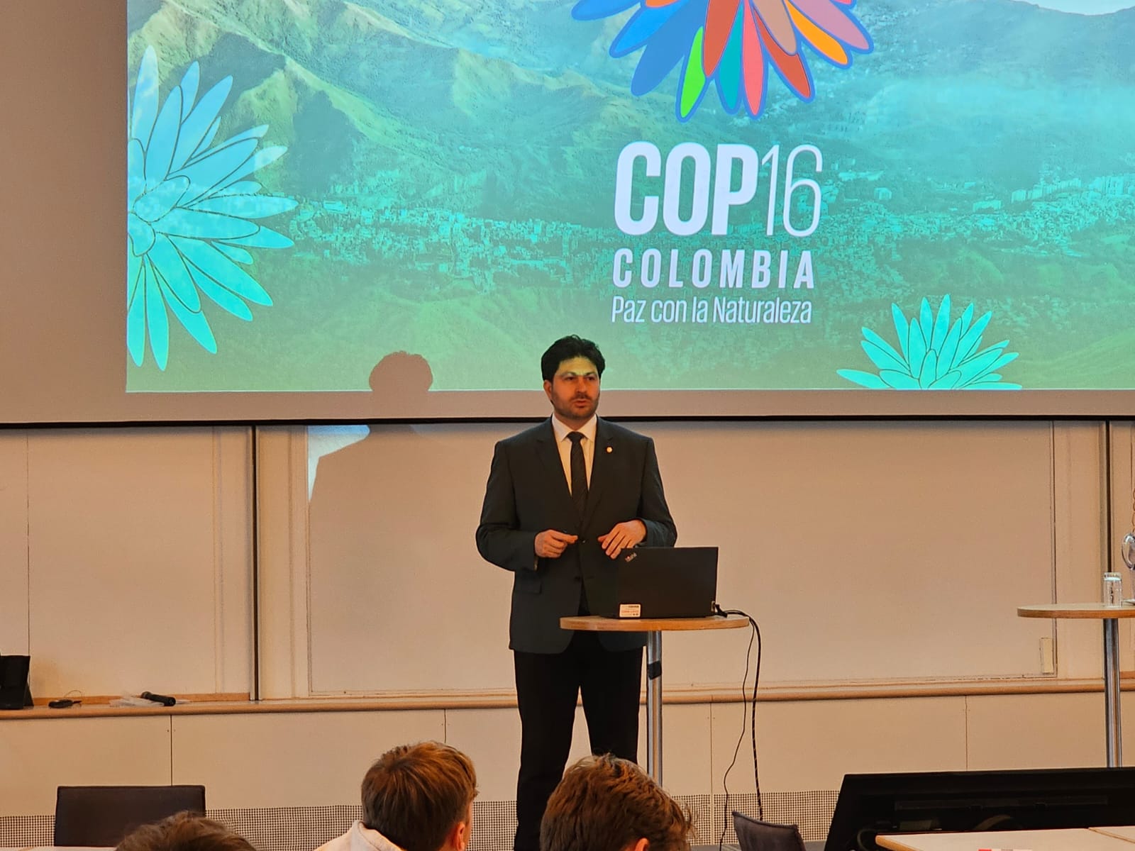 Embajada de Colombia promueve la COP16 en Dinamarca