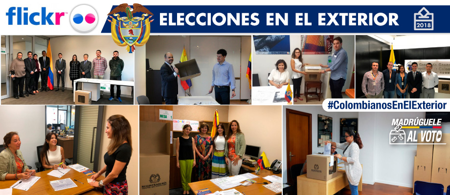 En imágenes: Elecciones en el exterior para Presidencia y Vicepresidencia 2018