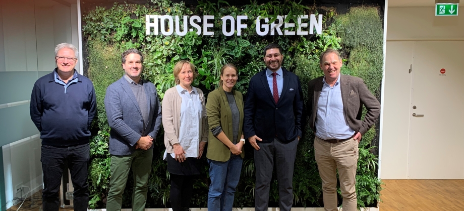 Embajada de Colombia en Dinamarca explora opciones de cooperación con State of Green y P4G