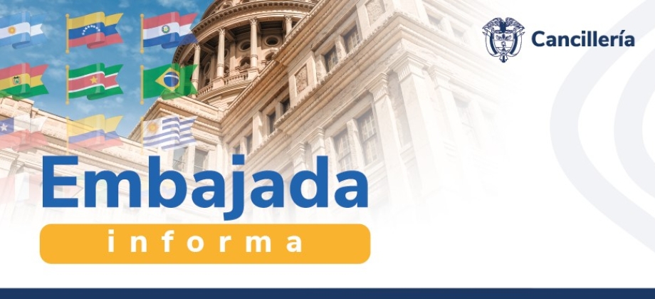 Embajada de Colombia en Dinamarca y su sección consular informa las fechas de las jornadas Extendidas y Sábado Consular entre junio y septiembre del 2024