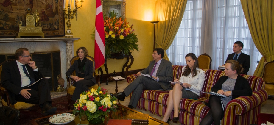 En el marco de la I reunión de Consultas Políticas con Colombia, Dinamarca reafirmó su apoyo al proceso de paz