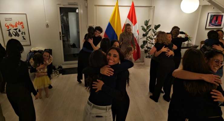 Con biodanza colombiana se enaltece a la mujer en Dinamarca