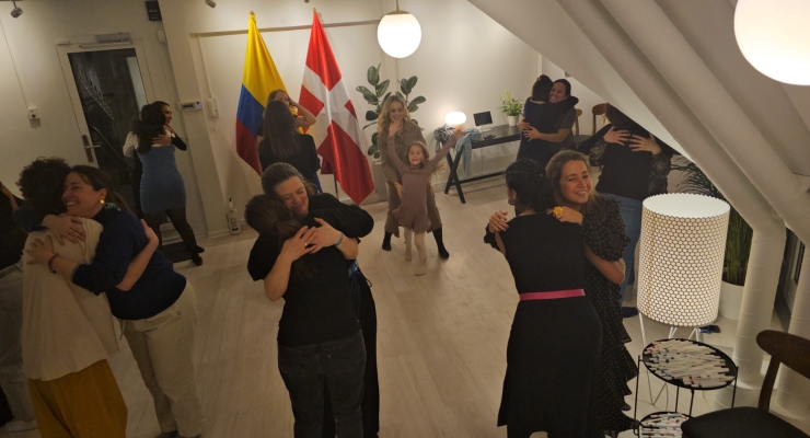 Con biodanza colombiana se enaltece a la mujer en Dinamarca
