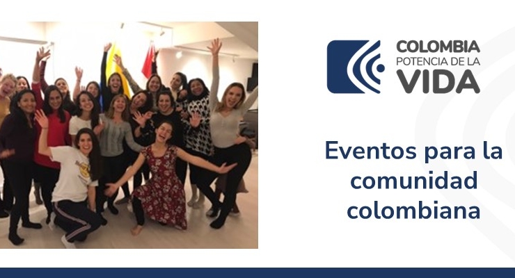 Embajada de Colombia ante el Reino de Dinamarca organizó clase BIODANZA para los connacionales