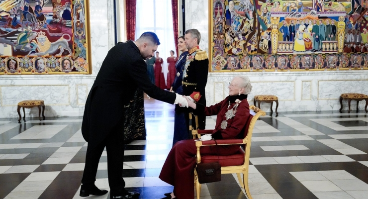 Emotivo adiós a la Reina Margarita II de Dinamarca con participación de Colombia