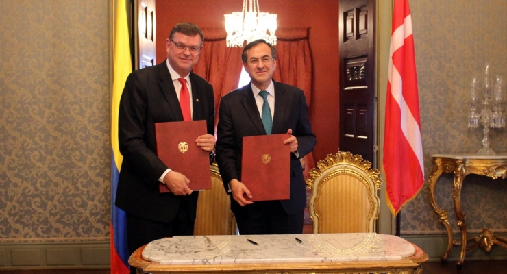 Colombia y Dinamarca suscribieron un Memorando de Entendimiento que permitirá darle un nuevo impulso a las relaciones bilaterales