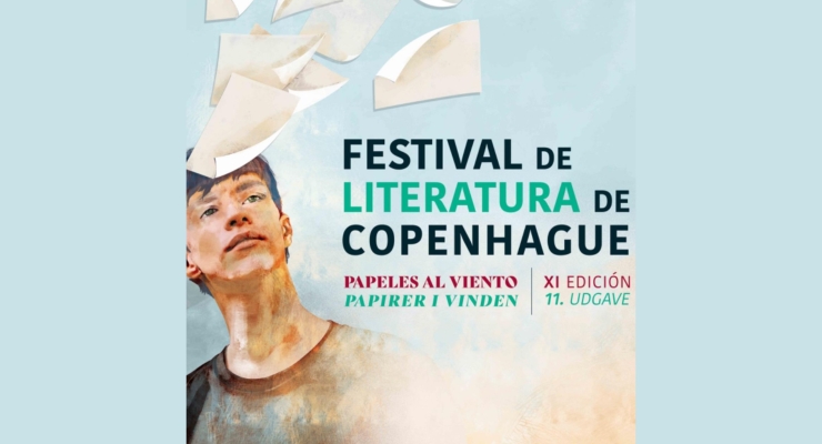 La Embajada de Colombia en Dinamarca invita a la XI Edición del Festival de Literatura de Copenhague - Papeles al viento, los días 28 y 29 de septiembre de 2023 